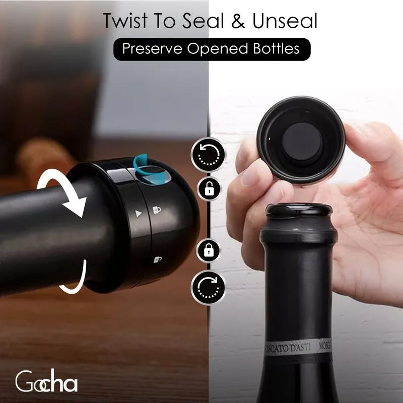 TAPA HERMETICA™ - tu vino siempre fresco. ¡Oferta lleva 2x1! - Ovykom 